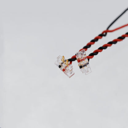 1.27 Spacing Crystal Head Pierces Horn Battery Electronic Terminal Wire ELCO8005