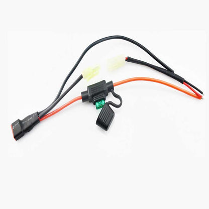 T Plug Parallel Connector One Female to 2 Male Battery Connector Cable for RC Lipo Battery