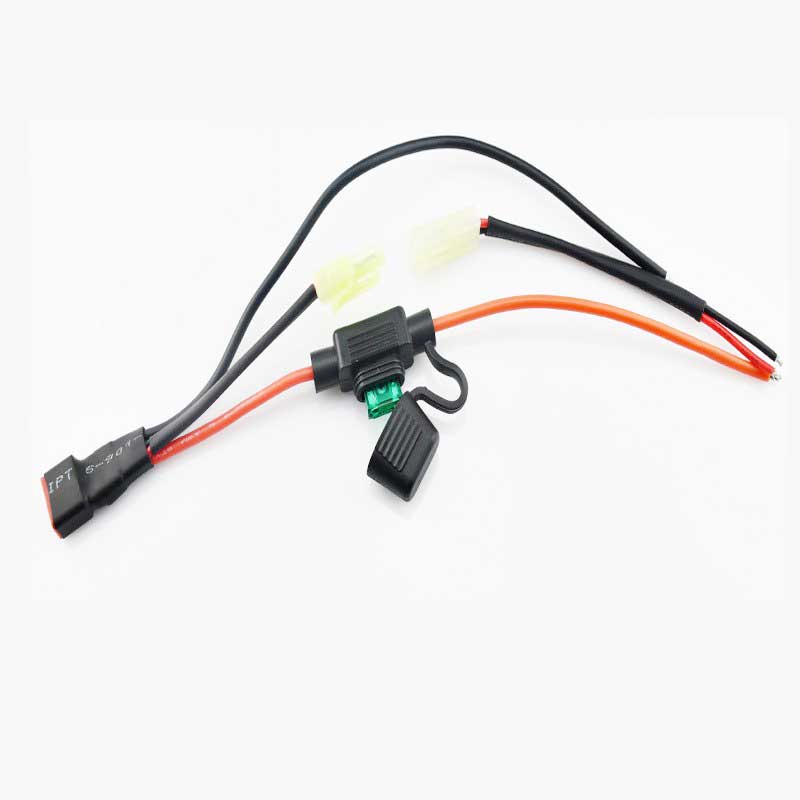 T Plug Parallel Connector One Female to 2 Male Battery Connector Cable for RC Lipo Battery