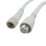 4pin male to female IP67 waterproof cable for IP Camera