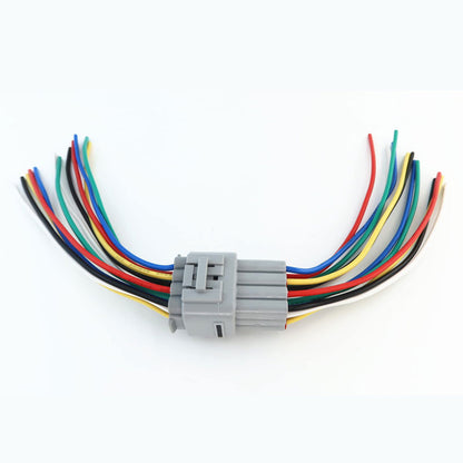 Male and Female 12 Pin Connector Cable Waterproof Wiring Harness