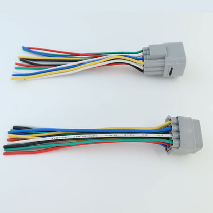 Male and Female 12 Pin Connector Cable Waterproof Wiring Harness