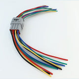 Male and Female 12 Pin Connector Cable Waterproof Wiring Harness