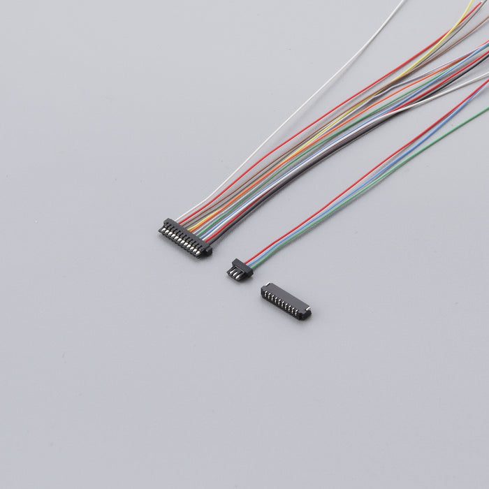 Custom Wiring Harness 0.8 Pitch HRS-DF52-8P-0.8C Electronic Wire Cable Assembly for Battery