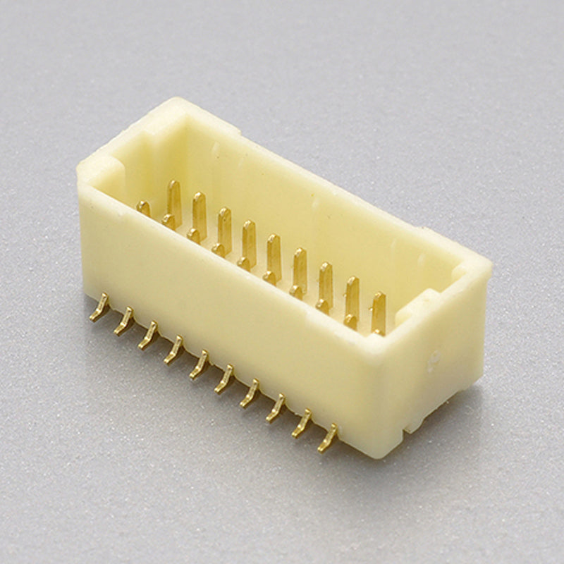 Daul Row SMT With Protrutions Connectors Wire