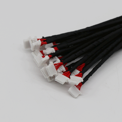 JST-SHR-08V-S-B Terminal Wire 1.0mm Pitch Earless SH Series Double Head Motor Connecting Harness Customized