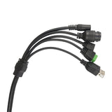 Waterproof Surveillance face recognition multi-functional wire IP Camera tail cable for IP camera cable