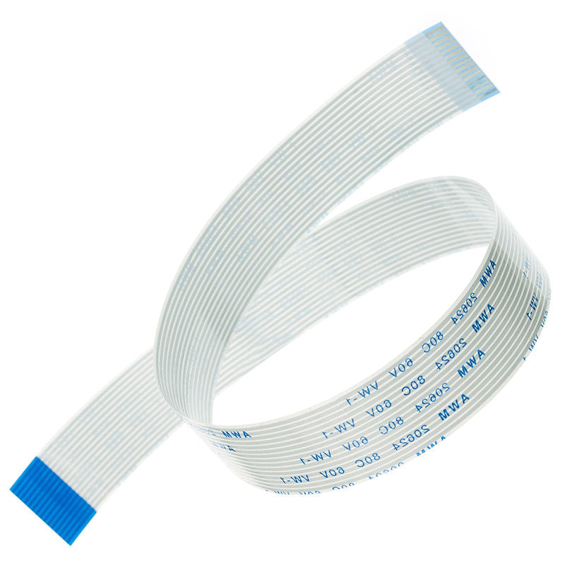 FFC Flexible Flat Cable Ribbon 20624 80c 60v 28pin 1mm Pitch 300mm 10pin FPC Cable