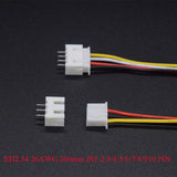 JST XH2.54 XH 2.54mm Wire Cable Connector 2/3/4/5/6/7/8/9/10 Pin Pitch Male Female Plug Socket Wiring Harness