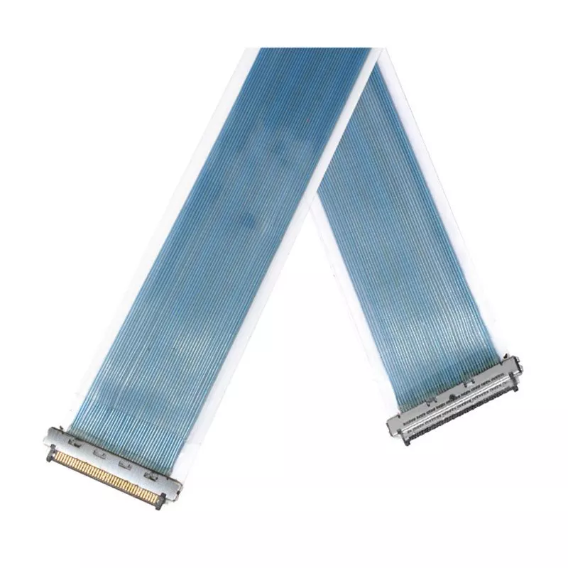 40Pin Lvds Cable 0.4 mm Pitch I-PEX 20679-040T-01 Micro Coaxial Cable Assembly
