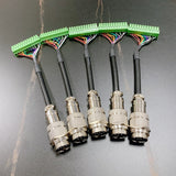 5.08mm Pitch Screw Terminal Block Wiring Harness for Medical Equipment Cable Custom