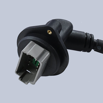 Automobile Composite Stereo 3.5mm Audio Adapter Extension Cable Wire Harness