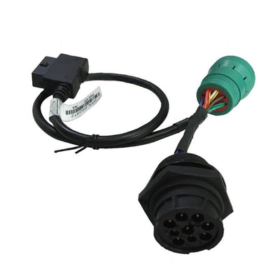 9pin Deutsch Female And Male Connector to OBD 16 Pin Right Angle Connector Cable