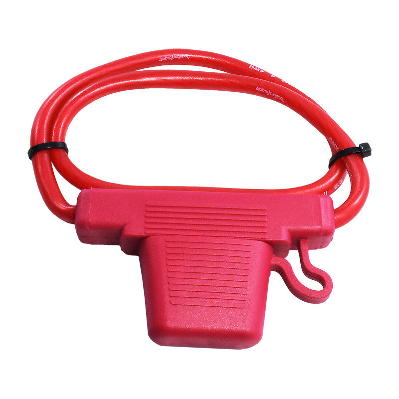 Big Current 60A, 80A, 100A Fuse with Waterproof Online Fuse Holder Cable