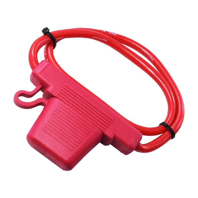 Big Current 60A, 80A, 100A Fuse with Waterproof Online Fuse Holder Cable