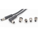 Electronical Waterproof IP67 Connector M5 Fix Thread Cable