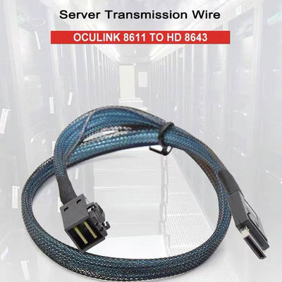 Кабель SATA U.2 SFF-8643 — SFF-8611 OCULINK, 0,6 м